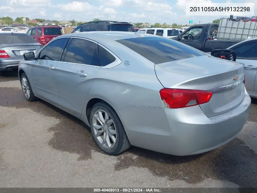 2G1105SA5H9132298 2017 Chevrolet Impala 1Lt