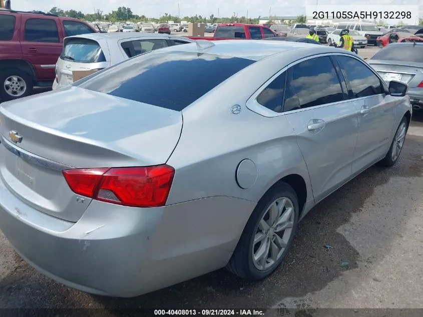 2G1105SA5H9132298 2017 Chevrolet Impala 1Lt