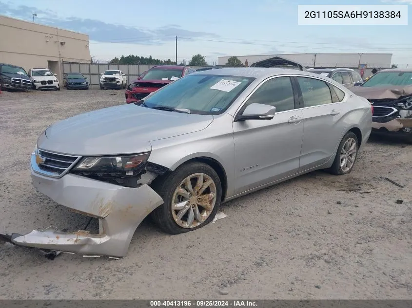 2G1105SA6H9138384 2017 Chevrolet Impala 1Lt