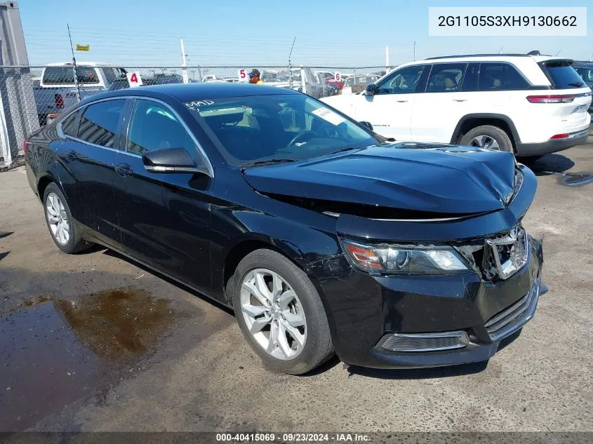 2G1105S3XH9130662 2017 Chevrolet Impala Lt