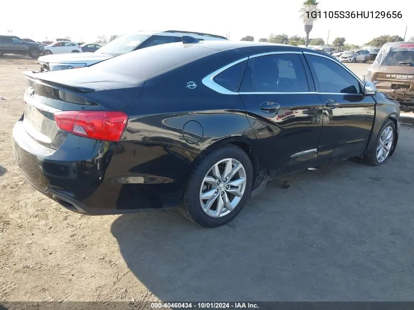 1G1105S36HU129656 2017 Chevrolet Impala Lt