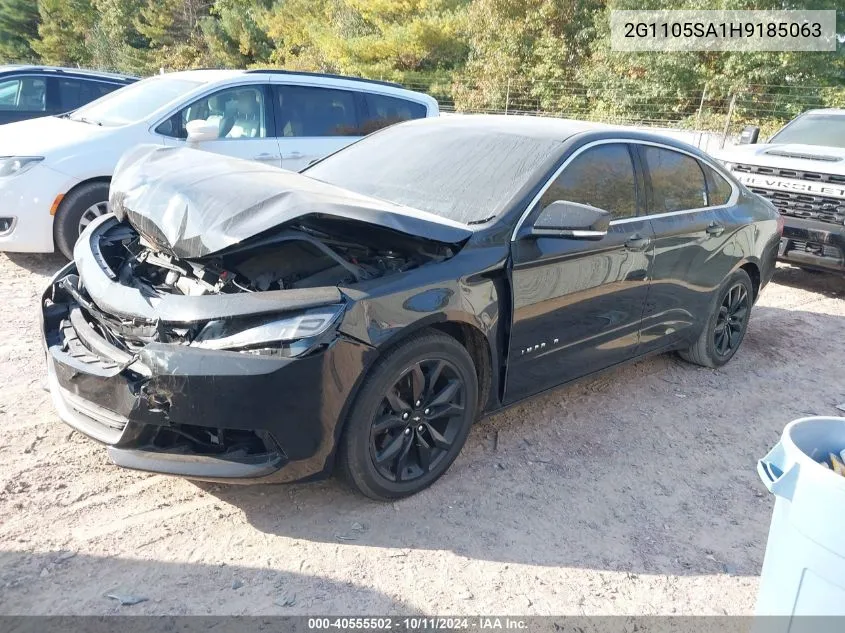 2017 Chevrolet Impala Lt VIN: 2G1105SA1H9185063 Lot: 40555502