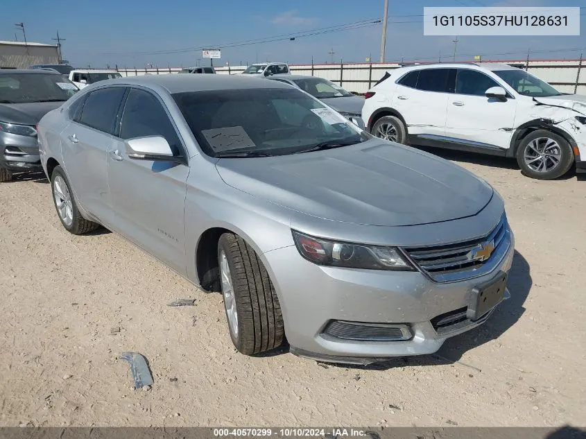 1G1105S37HU128631 2017 Chevrolet Impala 1Lt