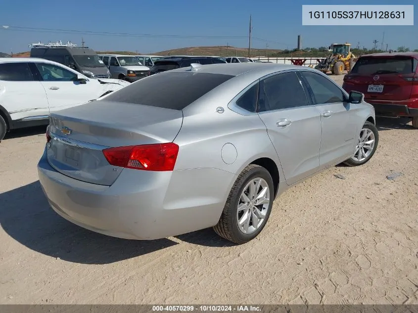 1G1105S37HU128631 2017 Chevrolet Impala 1Lt