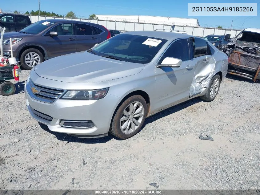 2017 Chevrolet Impala 1Lt VIN: 2G1105SA4H9185266 Lot: 40570610