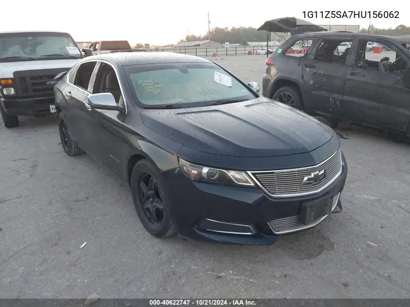 1G11Z5SA7HU156062 2017 Chevrolet Impala Ls