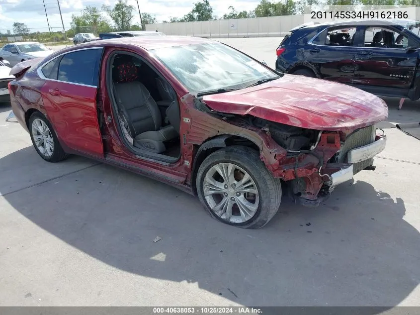 2G1145S34H9162186 2017 Chevrolet Impala 2Lz