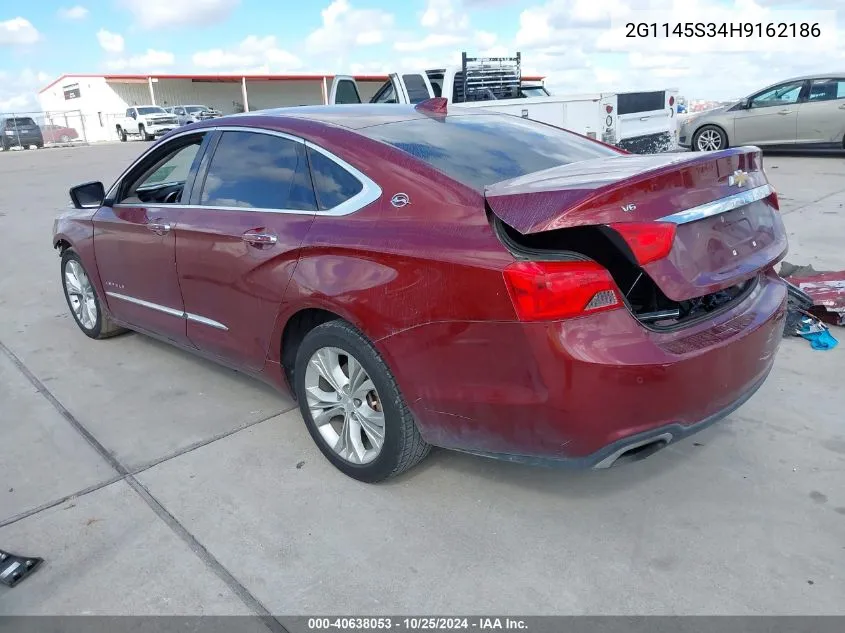 2G1145S34H9162186 2017 Chevrolet Impala 2Lz