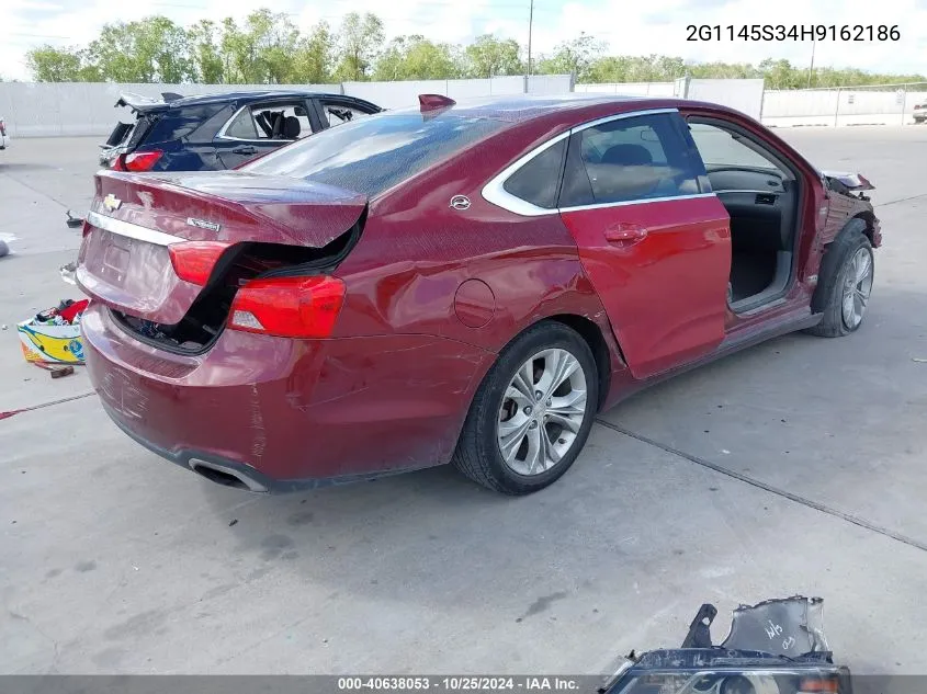 2G1145S34H9162186 2017 Chevrolet Impala 2Lz