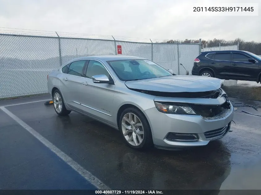 2G1145S33H9171445 2017 Chevrolet Impala 2Lz