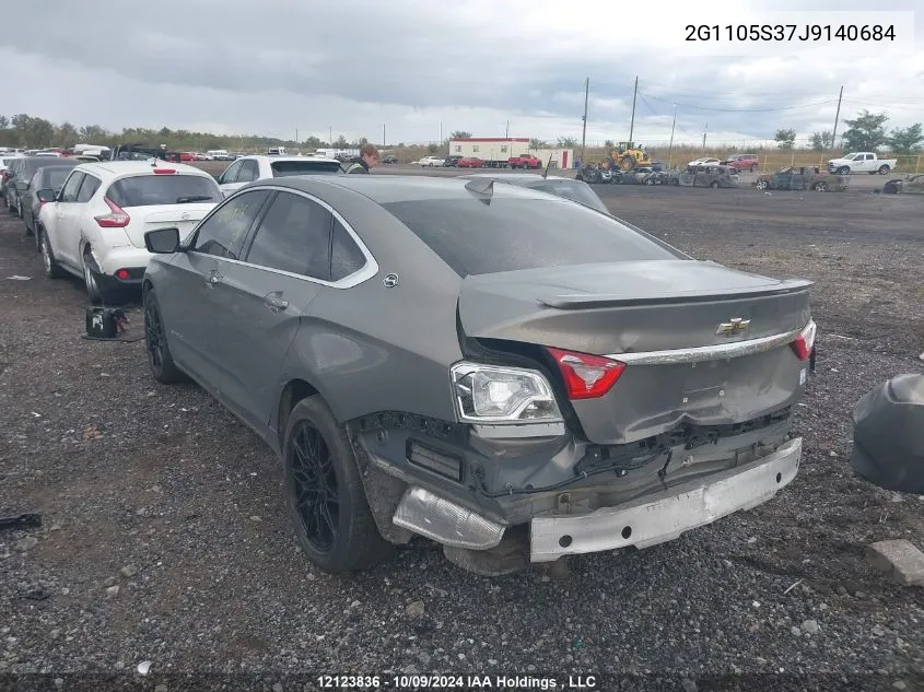 2G1105S37J9140684 2018 Chevrolet Impala