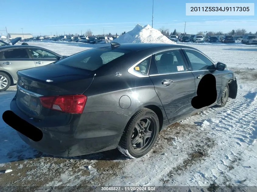 2018 Chevrolet Impala Ls VIN: 2G11Z5S34J9117305 Lot: 30048827