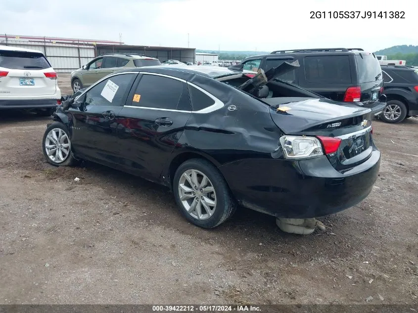 2G1105S37J9141382 2018 Chevrolet Impala 1Lt