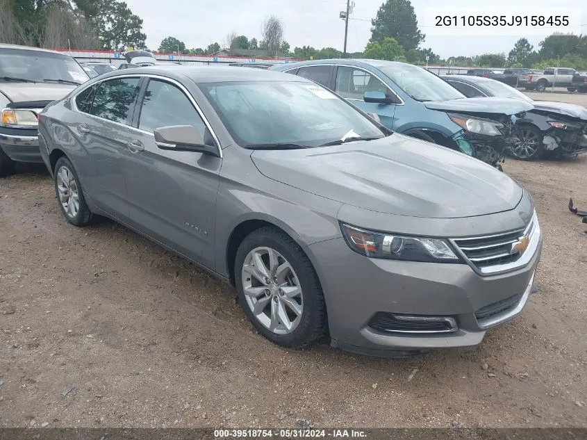 2G1105S35J9158455 2018 Chevrolet Impala 1Lt