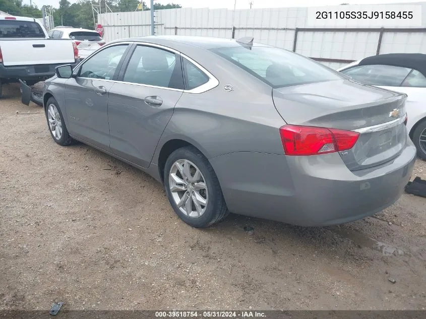 2G1105S35J9158455 2018 Chevrolet Impala 1Lt