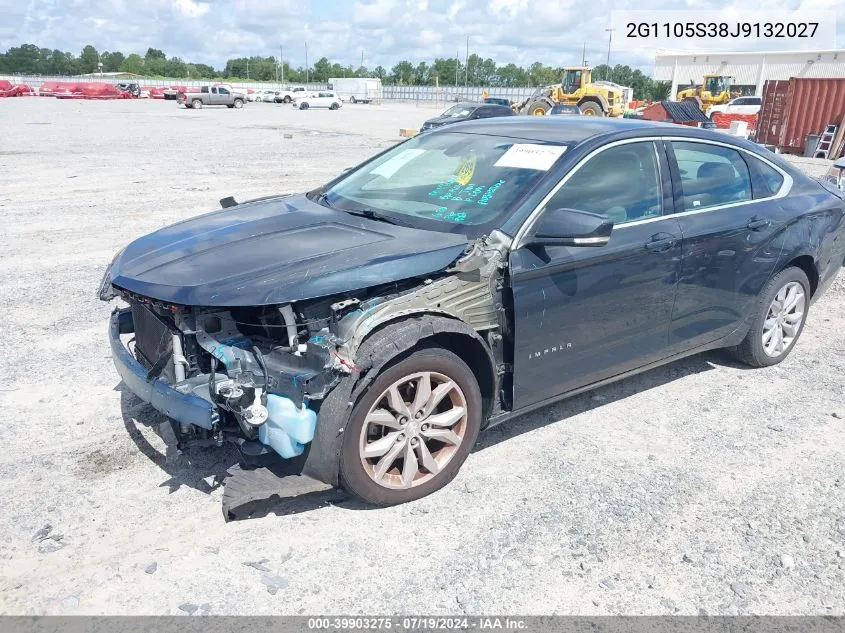 2018 Chevrolet Impala 1Lt VIN: 2G1105S38J9132027 Lot: 39903275