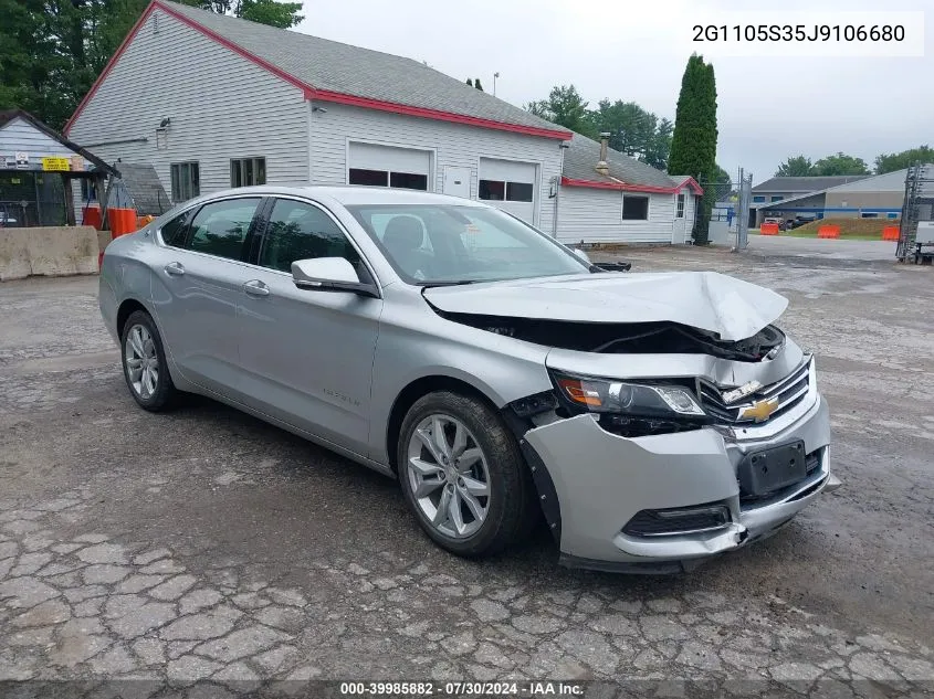 2G1105S35J9106680 2018 Chevrolet Impala 1Lt