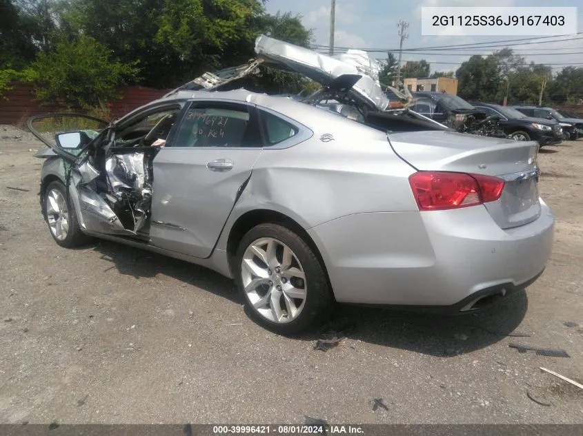 2G1125S36J9167403 2018 Chevrolet Impala 2Lz