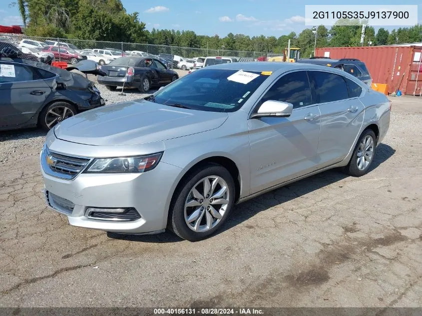 2G1105S35J9137900 2018 Chevrolet Impala 1Lt