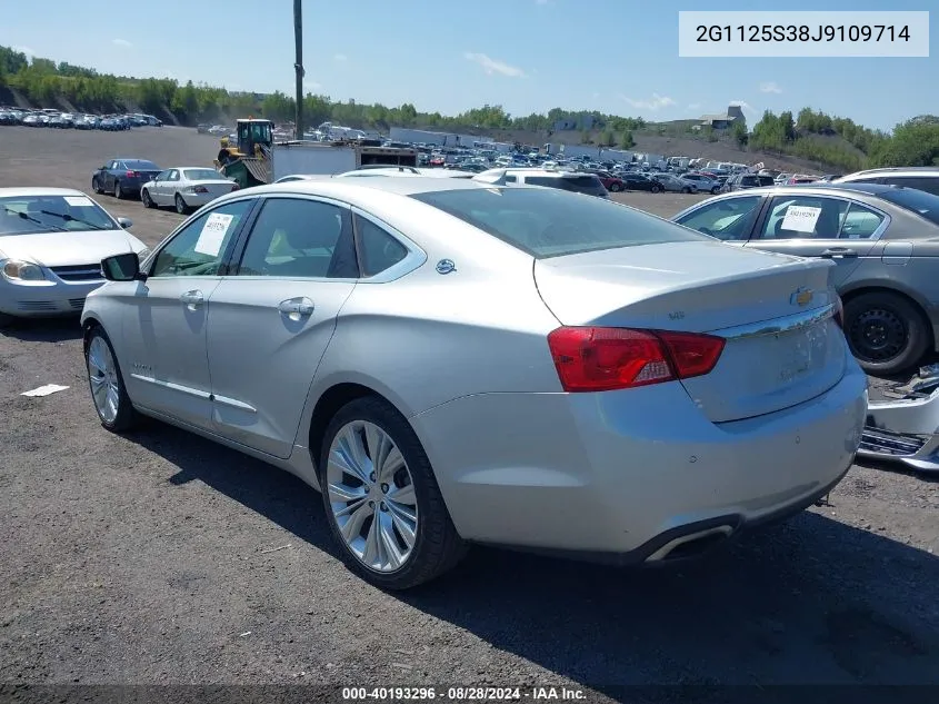 2G1125S38J9109714 2018 Chevrolet Impala 2Lz