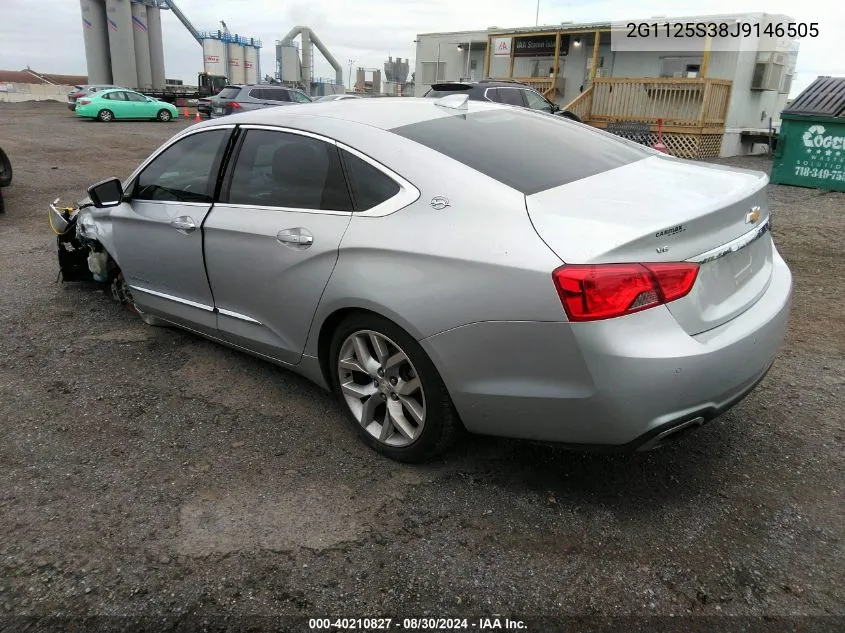 2G1125S38J9146505 2018 Chevrolet Impala 2Lz