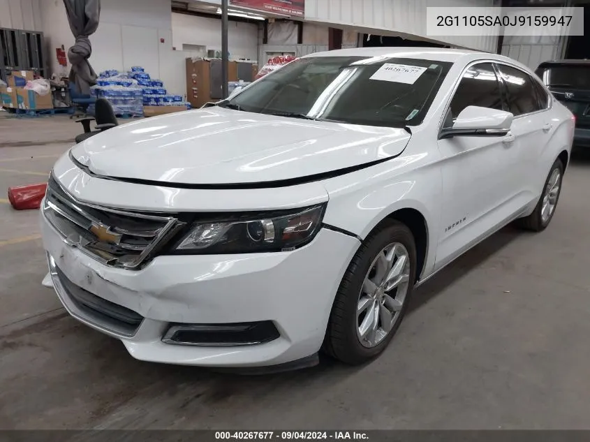 2018 Chevrolet Impala 1Lt VIN: 2G1105SA0J9159947 Lot: 40267677