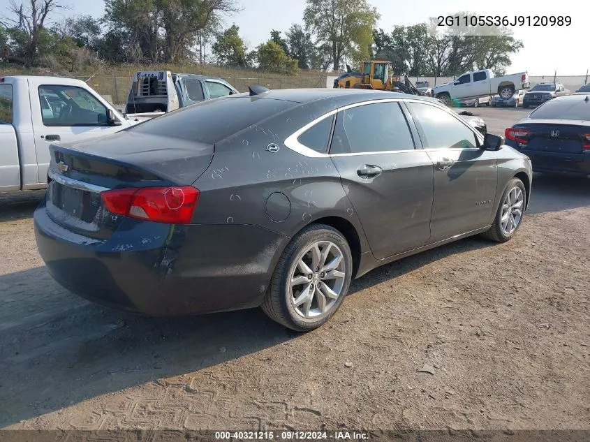 2G1105S36J9120989 2018 Chevrolet Impala Lt