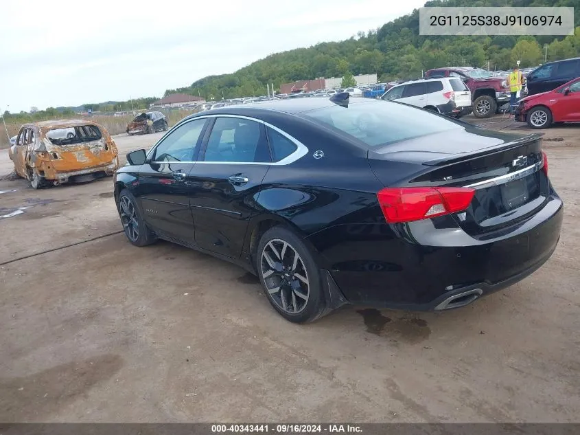 2G1125S38J9106974 2018 Chevrolet Impala 2Lz