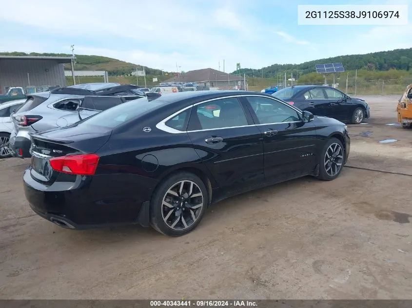 2G1125S38J9106974 2018 Chevrolet Impala 2Lz