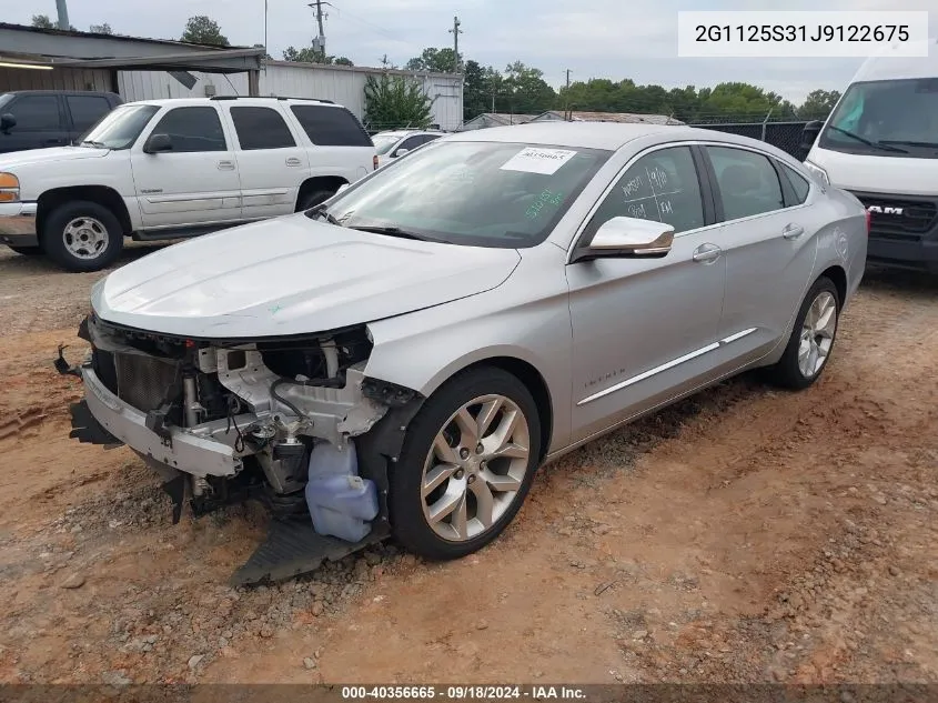 2G1125S31J9122675 2018 Chevrolet Impala 2Lz