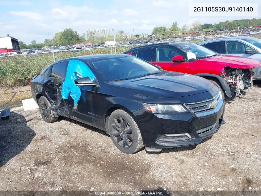 2G1105S30J9140140 2018 Chevrolet Impala 1Lt