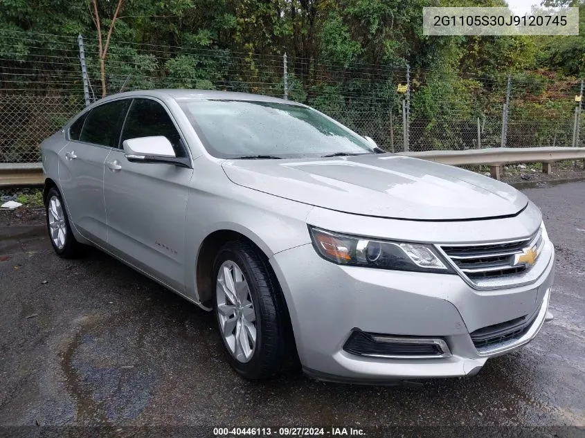 2G1105S30J9120745 2018 Chevrolet Impala 1Lt