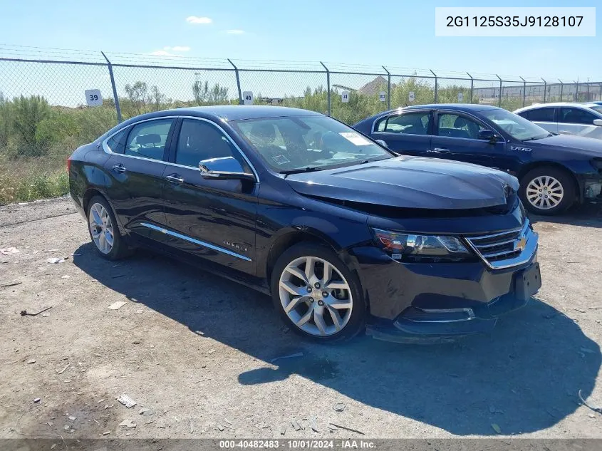 2018 Chevrolet Impala Premier VIN: 2G1125S35J9128107 Lot: 40482483