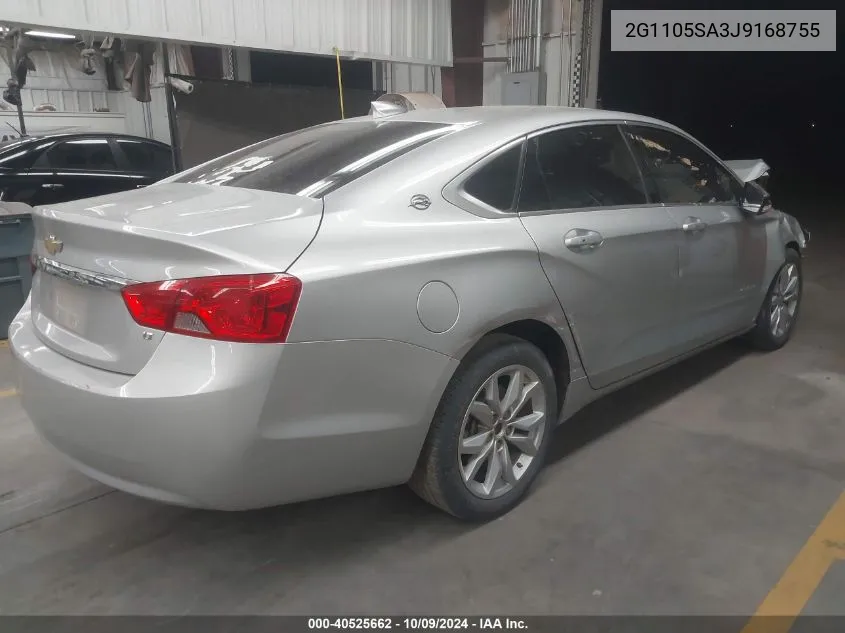 2018 Chevrolet Impala 1Lt VIN: 2G1105SA3J9168755 Lot: 40525662