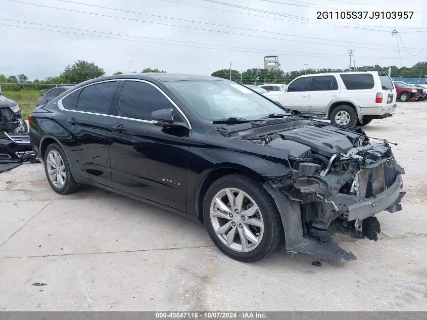 2G1105S37J9103957 2018 Chevrolet Impala 1Lt