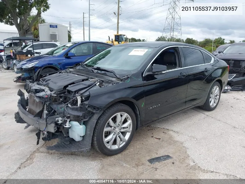 2G1105S37J9103957 2018 Chevrolet Impala 1Lt