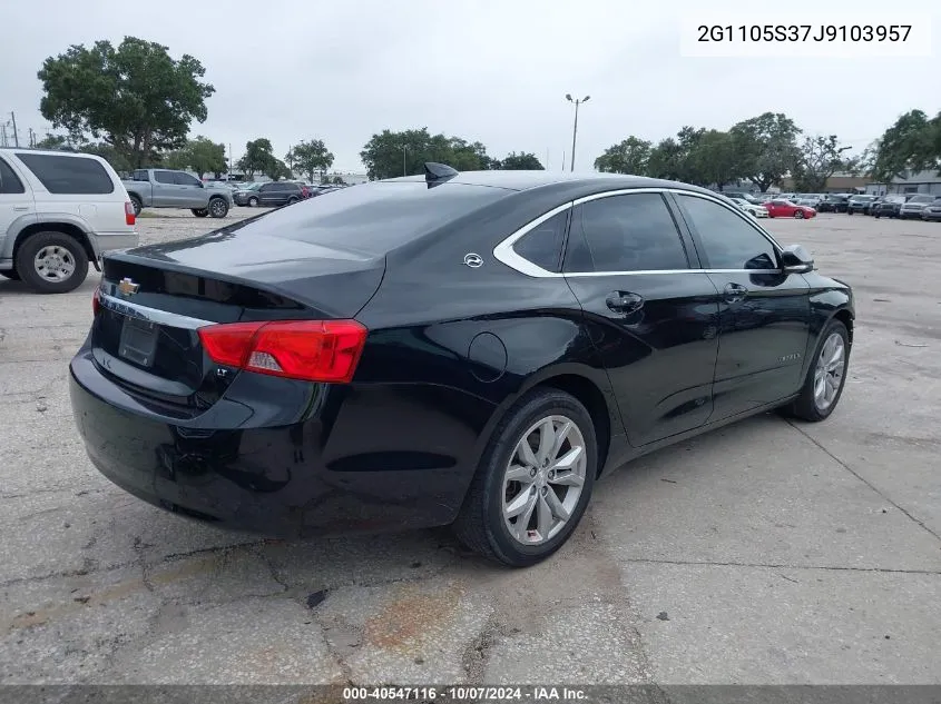 2G1105S37J9103957 2018 Chevrolet Impala 1Lt