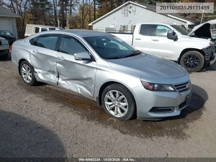 2018 Chevrolet Impala 1Lt VIN: 2G1105S31J9171459 Lot: 40683338