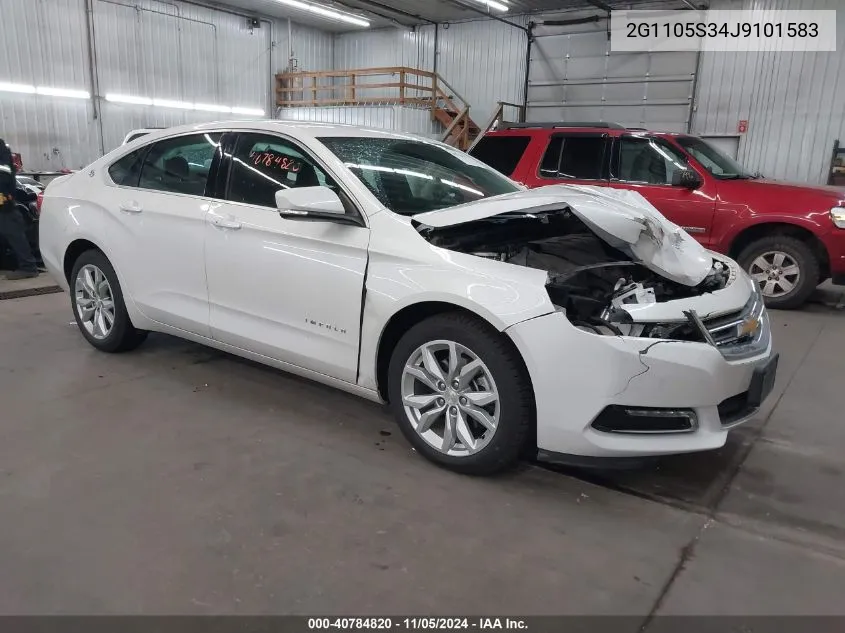 2G1105S34J9101583 2018 Chevrolet Impala 1Lt