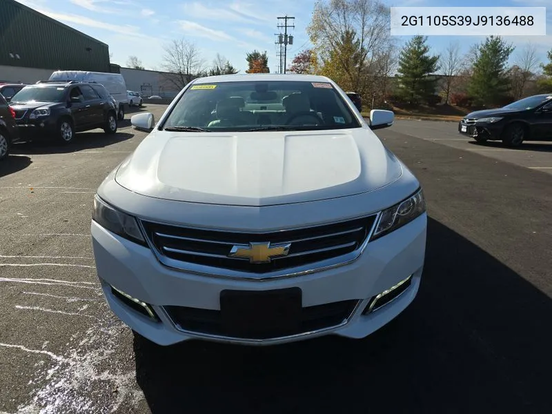 2018 Chevrolet Impala Lt VIN: 2G1105S39J9136488 Lot: 40836407