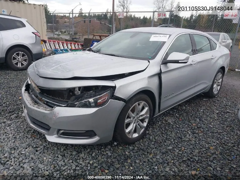 2018 Chevrolet Impala 1Lt VIN: 2G1105S30J9148044 Lot: 40858390