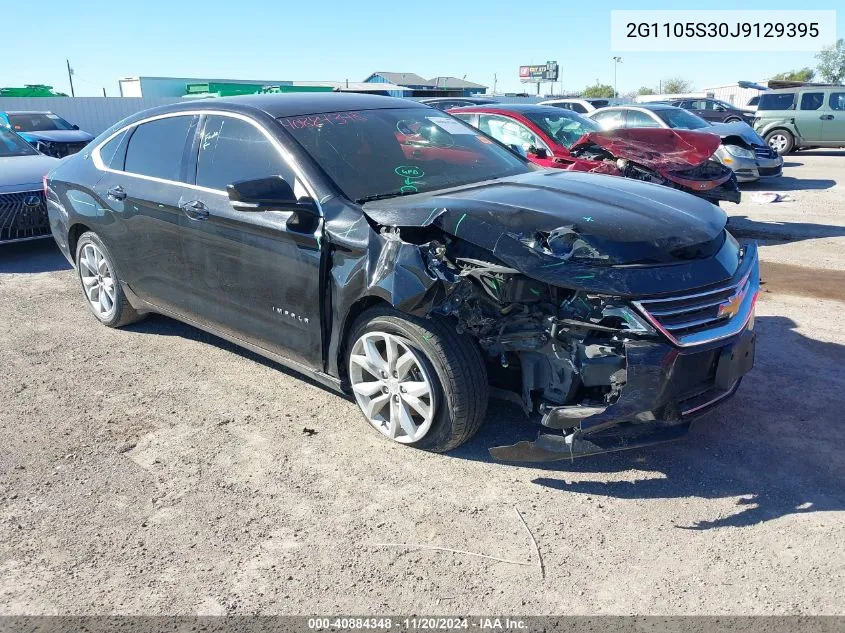 2018 Chevrolet Impala 1Lt VIN: 2G1105S30J9129395 Lot: 40884348