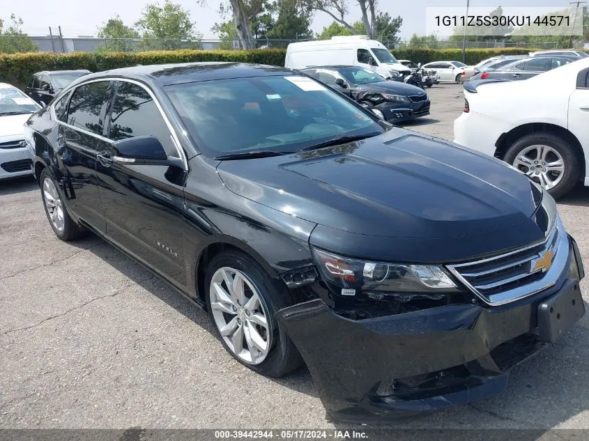 1G11Z5S30KU144571 2019 Chevrolet Impala Lt