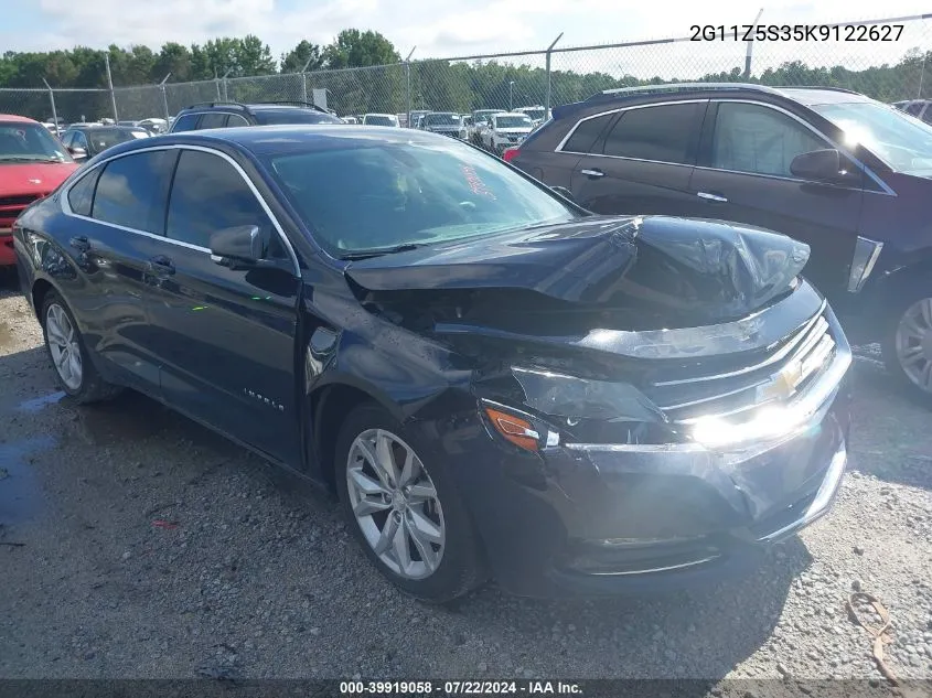 2019 Chevrolet Impala Lt VIN: 2G11Z5S35K9122627 Lot: 39919058