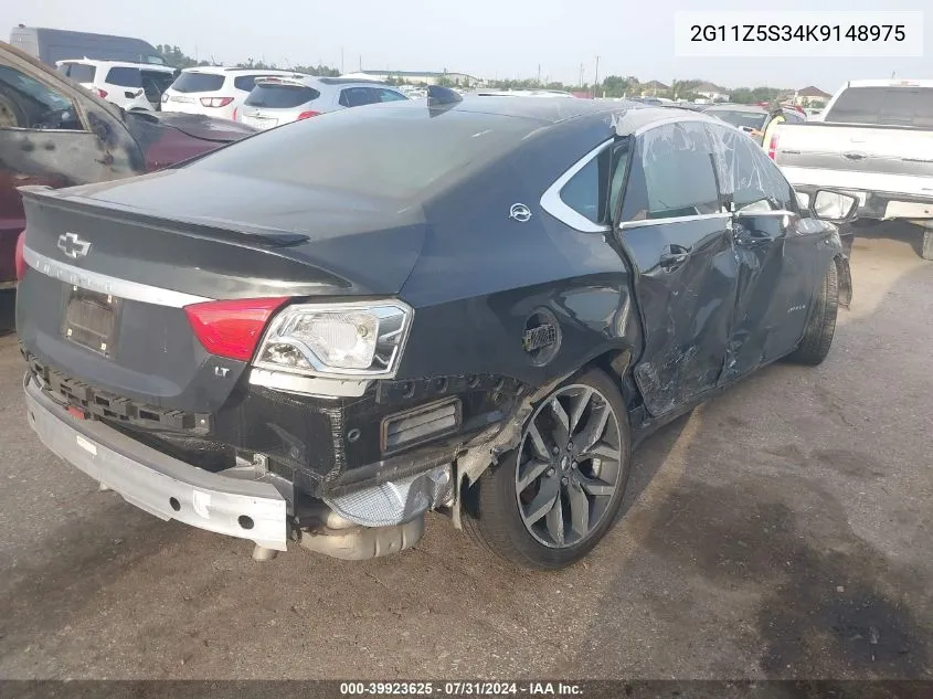 2G11Z5S34K9148975 2019 Chevrolet Impala Lt