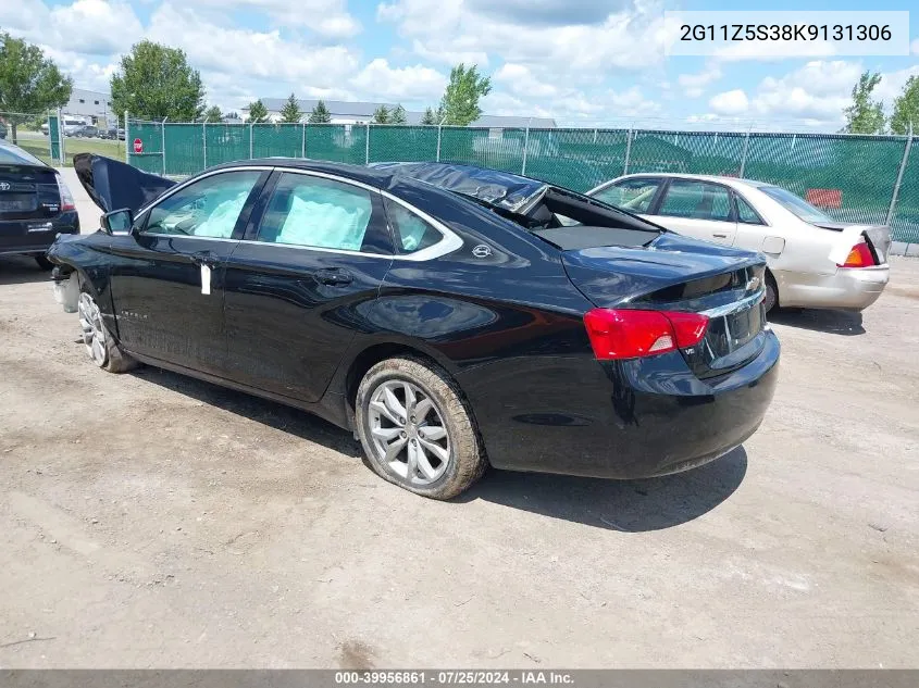 2G11Z5S38K9131306 2019 Chevrolet Impala Lt