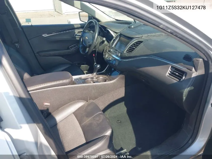 1G11Z5S32KU127478 2019 Chevrolet Impala Lt