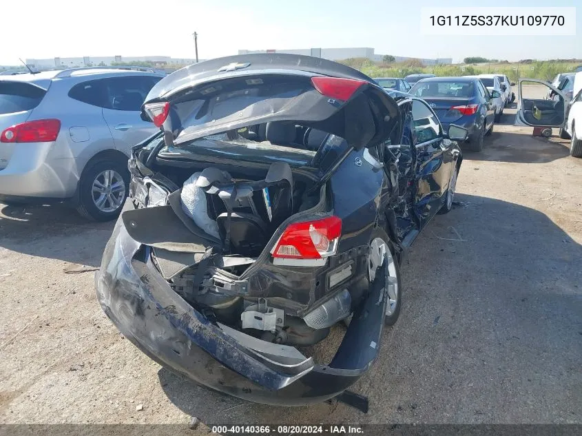 1G11Z5S37KU109770 2019 Chevrolet Impala Lt