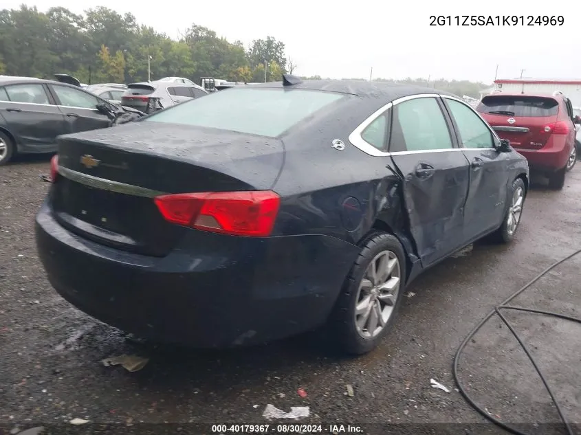 2019 Chevrolet Impala Lt VIN: 2G11Z5SA1K9124969 Lot: 40179367