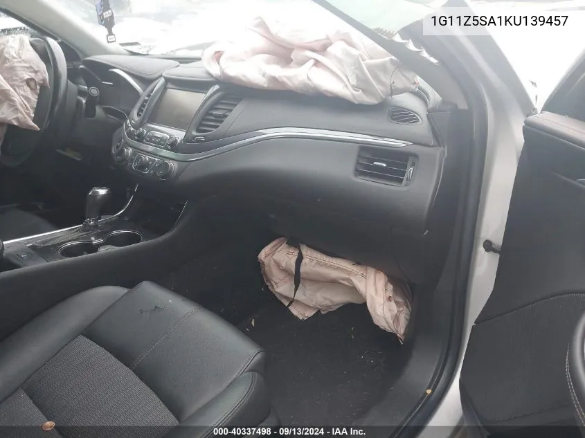 1G11Z5SA1KU139457 2019 Chevrolet Impala Lt